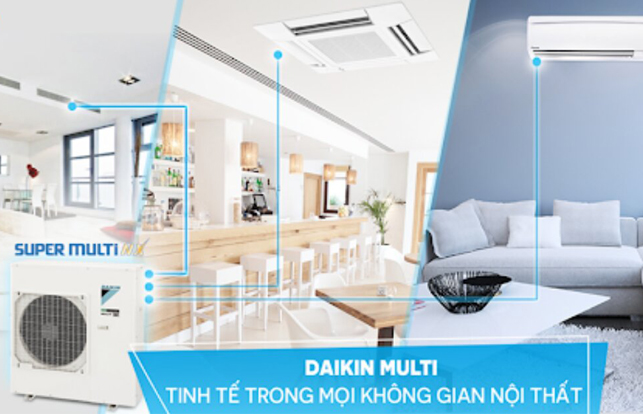 HỆ THỐNG ĐIỀU HOÀ KHÔNG KHÍ ĐA KẾT NỐI SUPER MULTI NX - 1 DÀN NÓNG KẾT NỐI TỐI ĐA 5 DÀN LẠNH